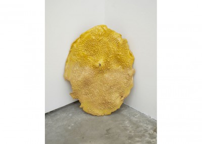 <strong>Yellow Mask</strong> 2012<br>Glazed ceramic