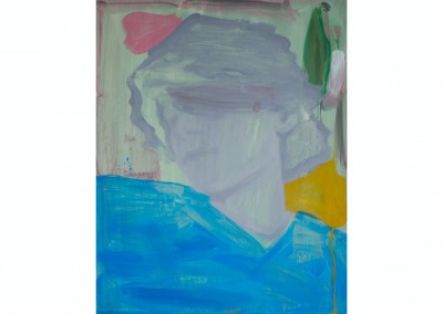 H in a Landscape<br>Oil on panel / 50x45cm / 2017